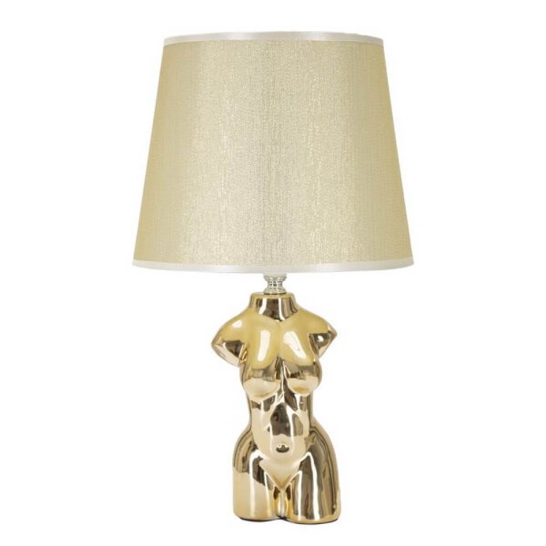Lampada da Comodino Donna cm Ø 25X39,5 - GLAM WOMAN