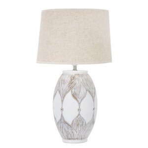 Lampada da Tavolo Resina Ovale cm Ø 38X67 - OVALETENE