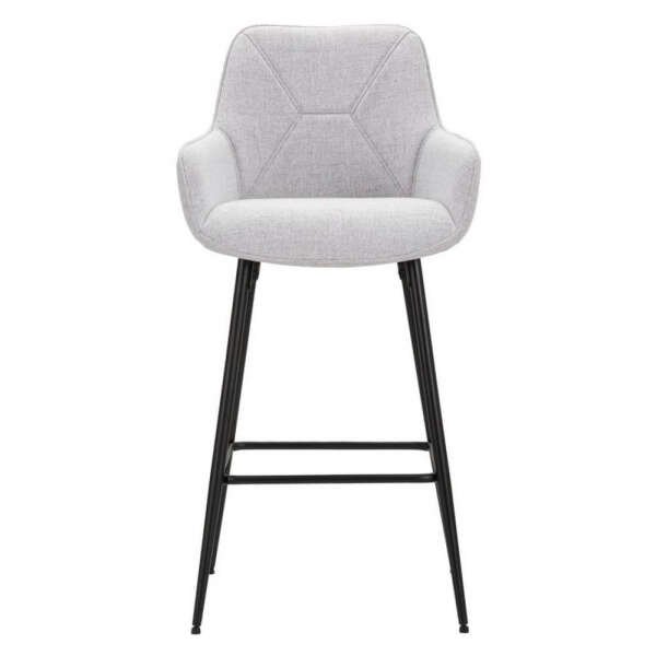 Sgabello Bar Grigio Set 2 PZ cm 55X55X109 – GREY
