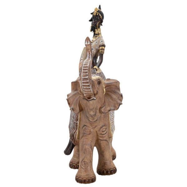 Scultura masai tribale con elefante cm 22,5X12X32,5 – ELEPHAS