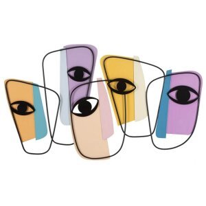 Decorazione Parete Occhi cm 120X2X72 - EYES