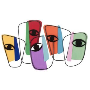 Decorazione Parete Occhi cm 120X2X73 – EYES