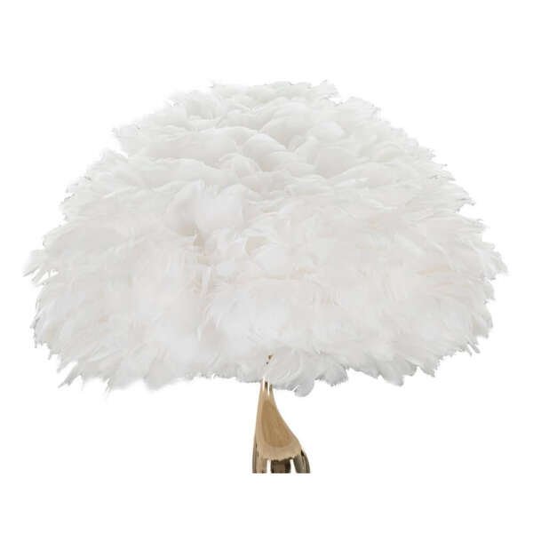 Lampada da Terra Sottile Bianca Ø50X165 cm – SLIM