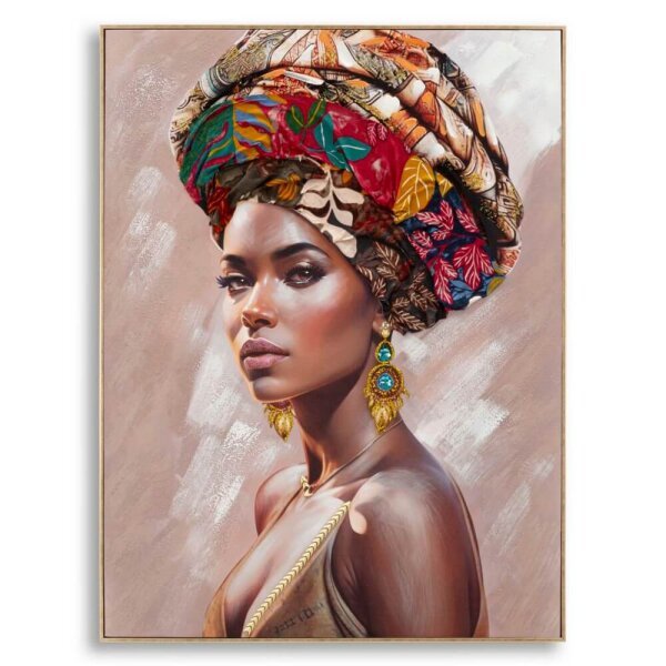 Dipinto su Tela con Cornice Design cm 92X4,5X122 - ALEXANDRA