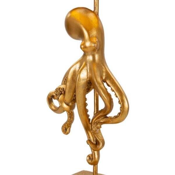 Lampada da Tavolo Polpo Dorata Ø30,5×64,5 cm – OCTOPUS