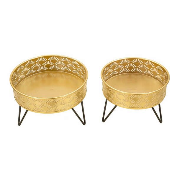 Coppia Vasi Ceramica cm Ø 20,5X13 – 18X13 – ZANNYOPPIA