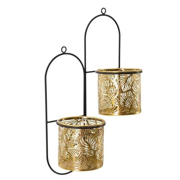 Portavasi da Muro Doppio cm 27X14X48 – HONG