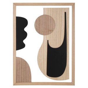 Decorazione Parete Muro Astratto cm 60X2X80 - ASTRY