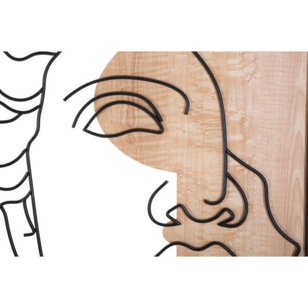 Decorazione Parete Muro Art Deco cm 50X2X80 – DAVID