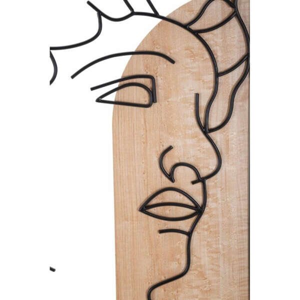 Decorazione Parete Muro Art Deco cm 55X2X80 – DAVID
