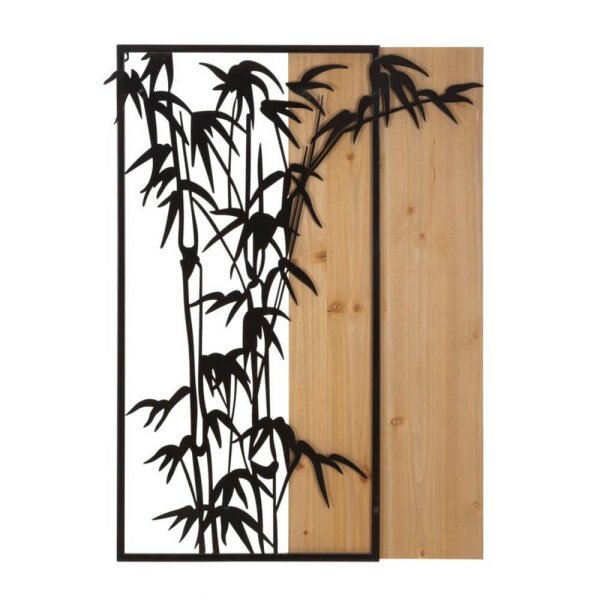 Decorazione Parete Bambù cm 58X2X80 - BAMBOO