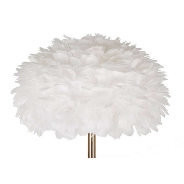 Lampada da Terra Slim Piume Bianca Ø43×170 cm – FEATHERS SLIM