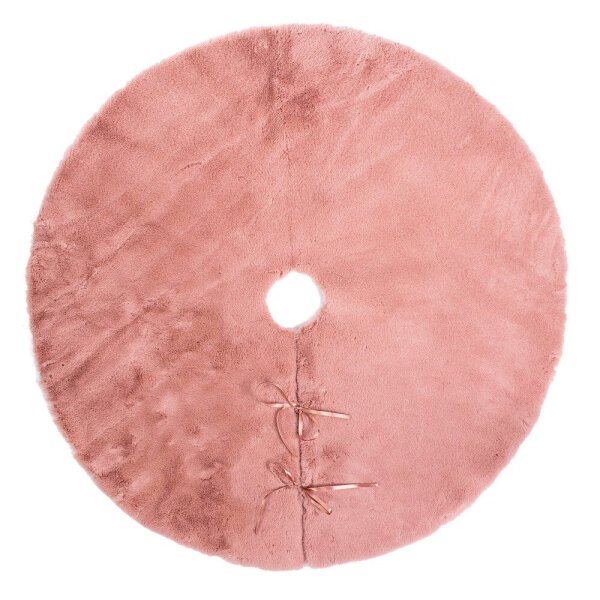 Copribase Albero Kathlyn Rosa Antico, Diametro 90cm (4 Pezzi)