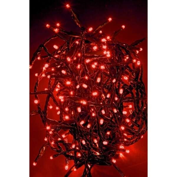 Alternative view of 180 LED rosso 5 mm filo verde IP44
