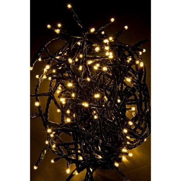 Alternative view of Luci Natale 180 LED Classic, Filo Verde 3mm, IP44 (12 Pezzi)