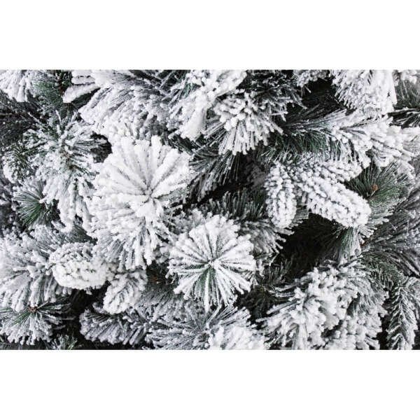 Alternative view of Albero di Natale Garlenda innevato H150 con 456 rami