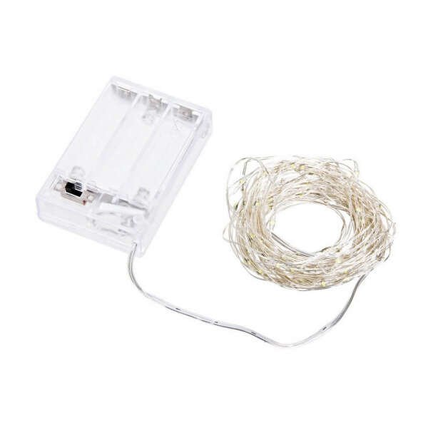Striscia Luminosa con 40 MicroLED Bianco Bluetooth IP20 (48 Pezzi)