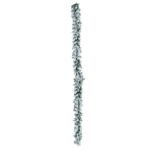 Boa Decorativo Cermis Innevato Altezza 270cm (4 Pezzi)