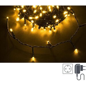 1500 LED classico 5 mm filo verde IP44