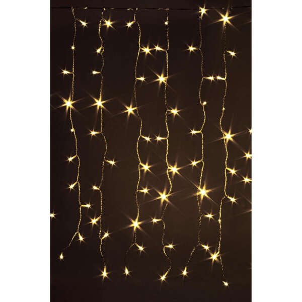 Alternative view of Tenda Luminosa 400 Luci Classiche 5mm Dimensioni 4x1m IP44 (6 Pezzi)