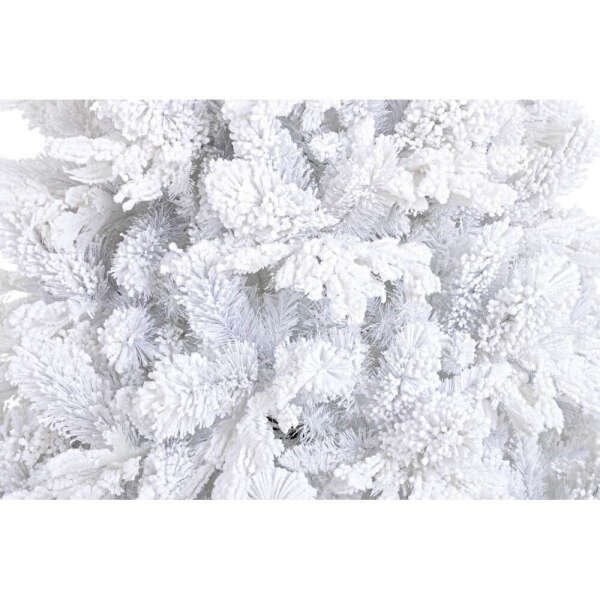 Albero di Natale Arlberg Bianco Innevato Altezza 210cm con 1936 Rami