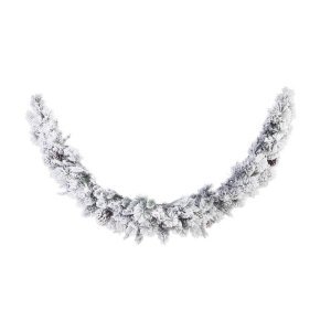 Festone Decorativo Arves Innevato Altezza 180cm (4 Pezzi)