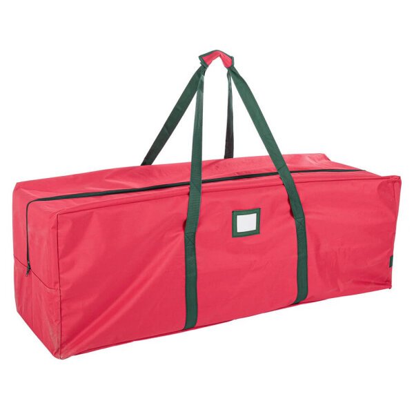 Borsa Porta Albero Xmas Rettangolare Rosso Altezza 270cm (5 Pezzi)