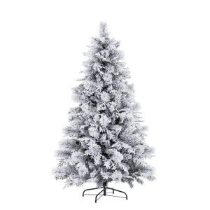 Albero di Natale Salisburgo innevato H150 con 278 rami
