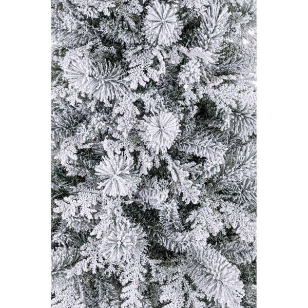 Albero di Natale Salisburgo innevato H150 con 278 rami