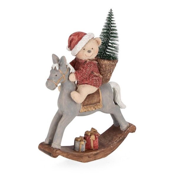Orso Alton con Supporto Rosso e Cavallino (6 Pezzi)