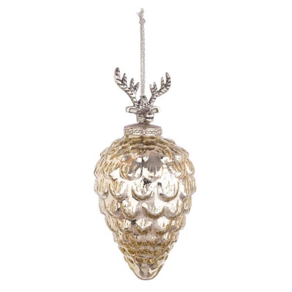 Pendaglio Decorum Pigna Oro (8 Pezzi)