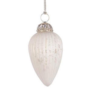 Pendaglio Genteel Bianco Opaco D70mm (12 Pezzi)