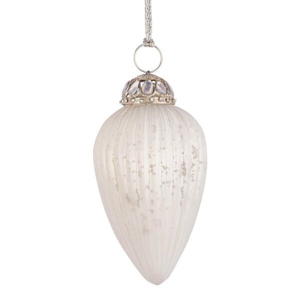 Pendaglio Genteel Bianco Opaco D70mm (12 Pezzi)
