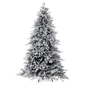 Albero di Natale Livigno innevato H210 con 3842 rami