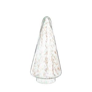 Pino vetro Stripple verde-oro H26