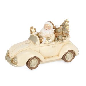 Decorazione Brydon auto con Babbo Natale e LED
