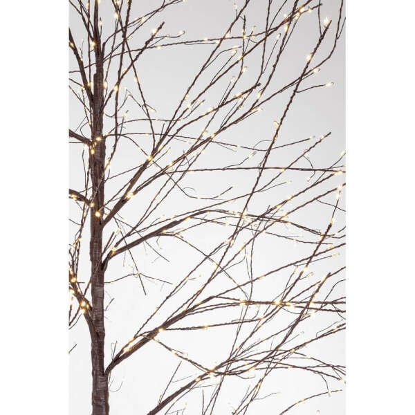 Albero di Natale bunch marrone 360 microLED classico H120