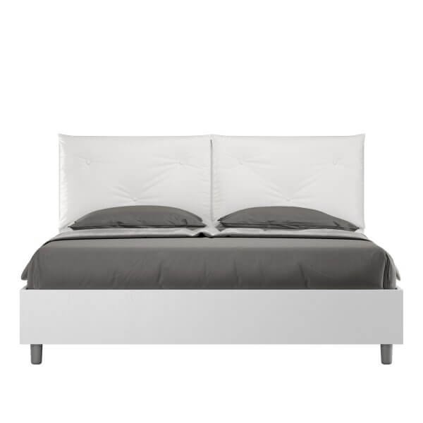 Letto Matrimoniale con cuscini in Similpelle - EGOS APPIA
