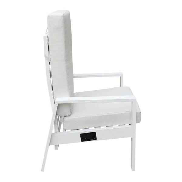 Alternative view of Poltrona da giardino reclinabile in alluminio - CARTA