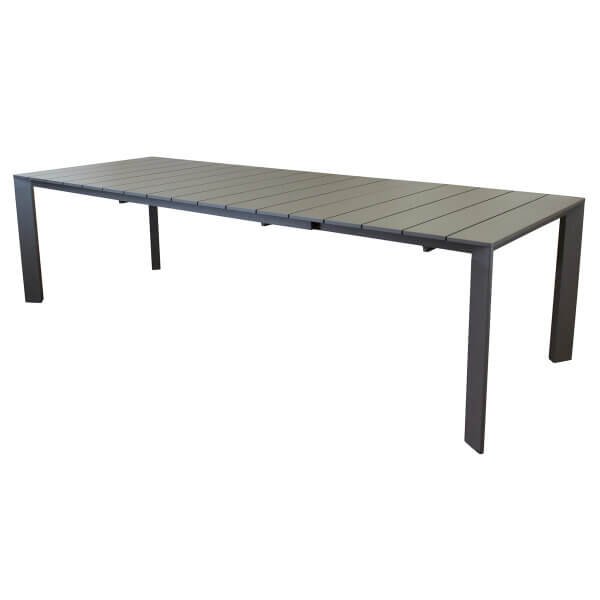 Tavolo da giardino allungabile in alluminio - DEUS - Taupe