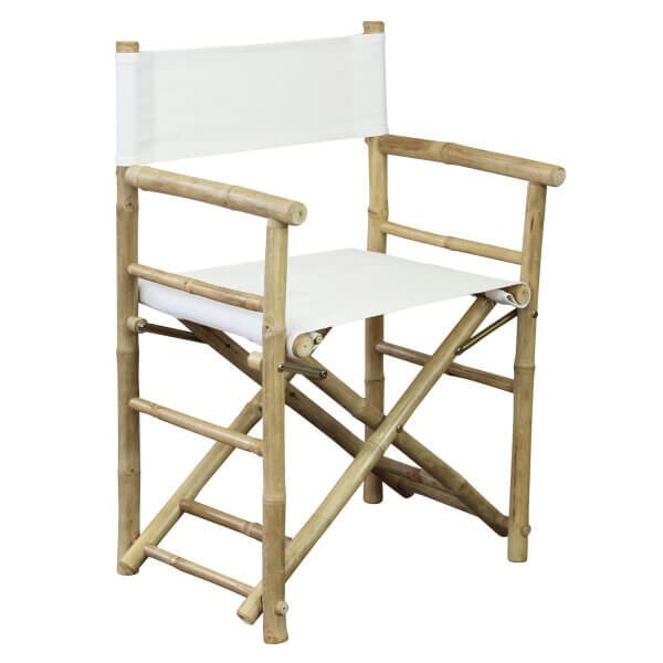Sedia regista in bamboo pieghevole - BAMBOO