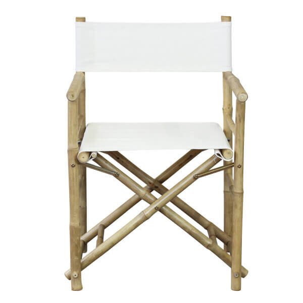 Sedia regista in bamboo pieghevole – BAMBOO