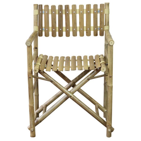 Sedia regista in bamboo pieghevole – MOJI