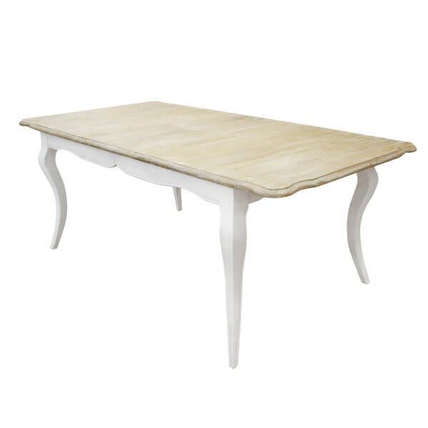 Tavolo da Pranzo Vintage Shabby Chic cm 160x100 cm - CROSS