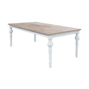 Tavolo da Pranzo Vintage Shabby Chic 200x100 cm - CROSS
