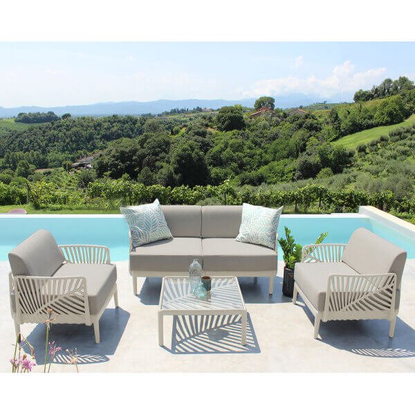 Alternative view of Seduta con cuscino per salotto da giardino - HOTO