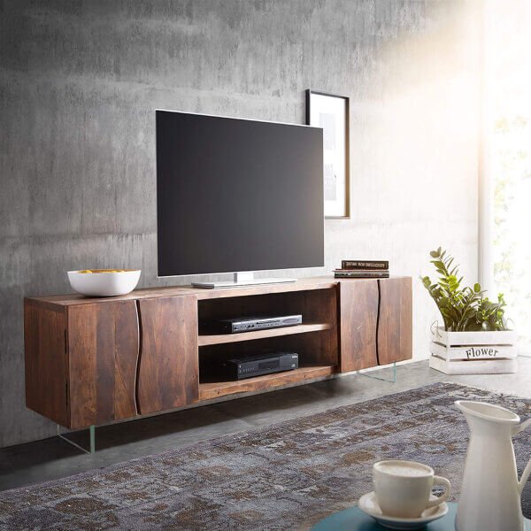 Mobile TV in legno di acacia – BRAY