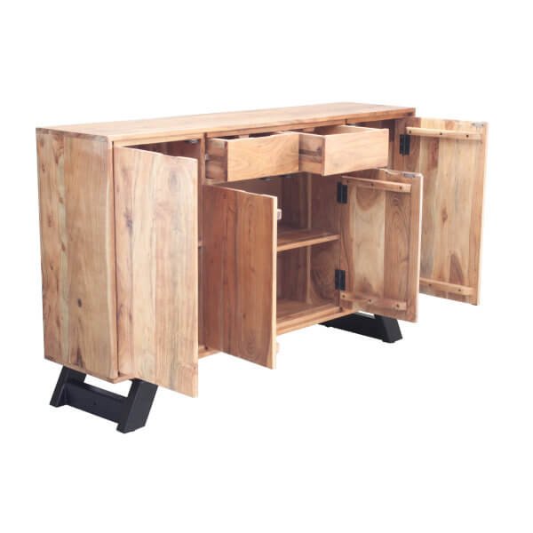 Madia in legno di acacia – LENNOX