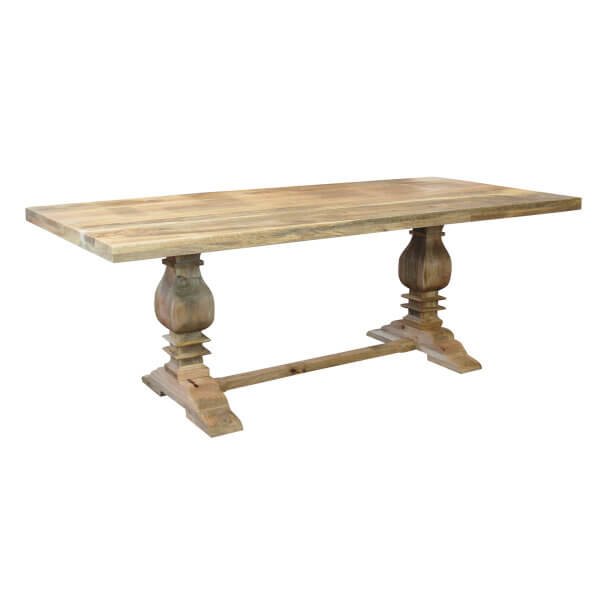 Tavolo da pranzo in legno 220x100 cm - SUTTON