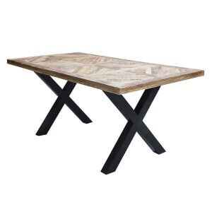 Tavolo da pranzo in legno di acacia 180x90 cm - FOSTER